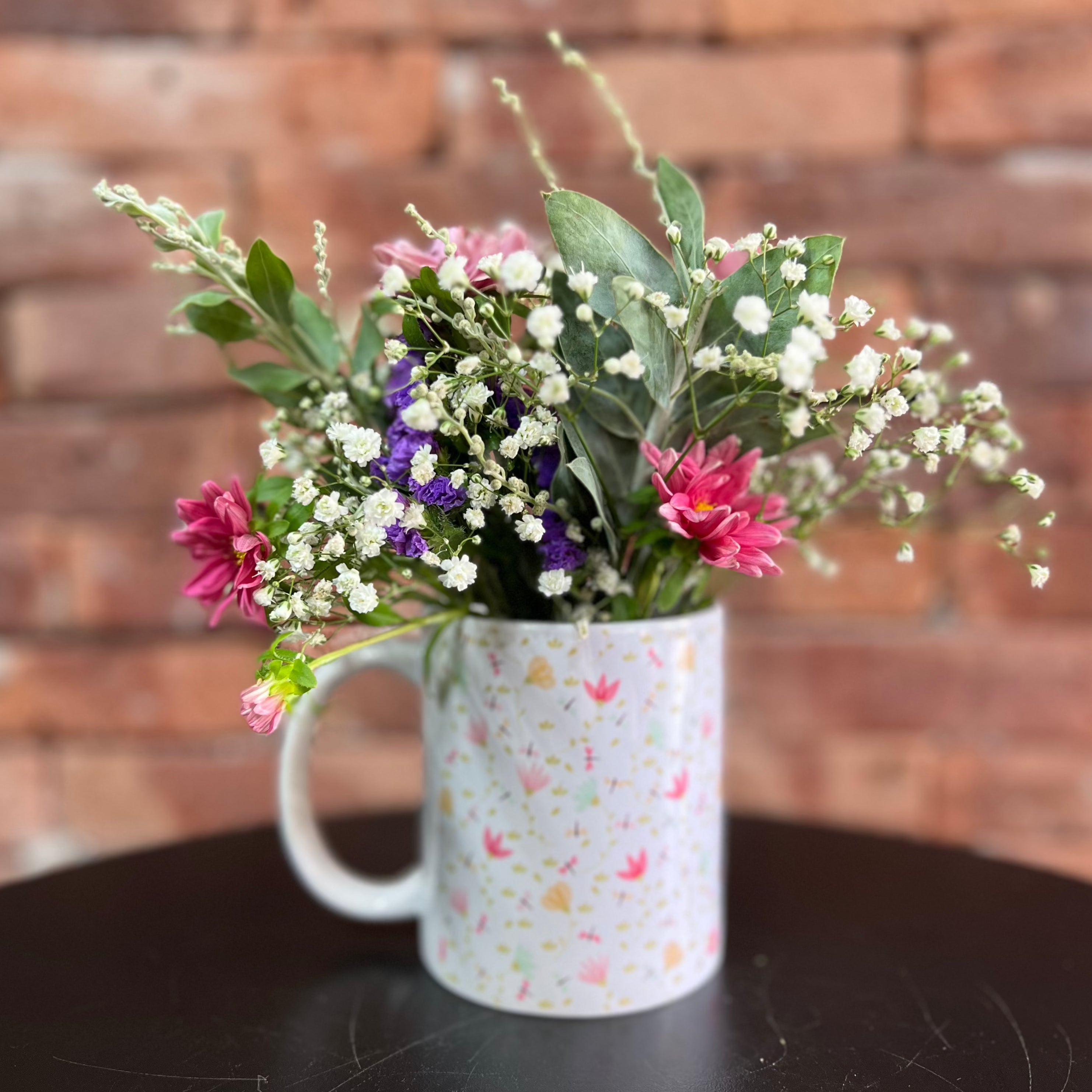 Caneca Estampada com Bouquet